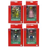 Super Mario Bros. 3-Inch Deluxe Figures Wave 1 Case